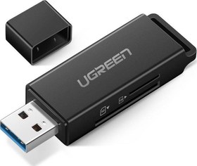 Resim USB 3.0 SD ve Micro SD Kart Okuyucu Siyah 