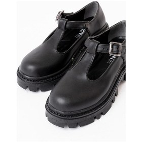 Resim 868-757 Siyah Günlük Yüksek Tabanlı Loafer Ayakkabı Siyah 