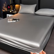 Resim 100% Lyocell Tencel Uygun Çarşaf, Serinlik Konforu Uygun, Yumuşak ve Nefes Alabilir, Katı Renkli Yatak Odası ve Misafir Odası için - Makinede Yıkanabilir, Yastık Kılıfı veya İçerik Dahil Değil, Yatak Odası | Lüks Yatak | Lyocell Kumaş, Uygun Çarşaf 