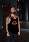 Resim Freeyez Jurassic Rock Gym Fitness Tank Top Sporcu Atleti 