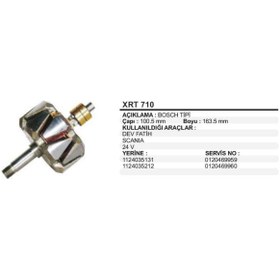 Resim REMARK 24v Alternatör Rotor Bosch Tipi 55 A 