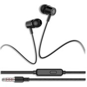 Resim Black Shark 3 Uyumlu Tak Çalıştır Stero 3.5mm Jack Kulaklık Mt-a271 Kablolu Kulaklık 