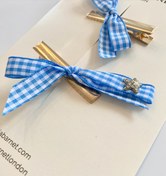 Resim Blue Star Hair Clips Set 