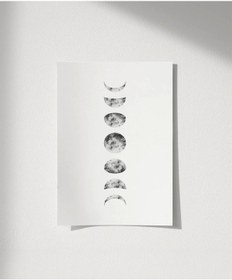 Resim Çerçevesiz Poster Ay Işığının Ritmi 