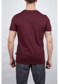 Resim Alpinist Albino Basic T-Shirt Vişne 