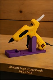 Resim MD×JOA Küçük Silikon Tabancası STANDI Mor Silikon Tabancası Dahil Değildir !! 