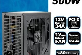 Resim Aerocool VX Serisi 500W 34A@12V Aktif PFC Güç Kaynağı 