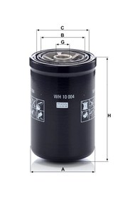 Resim Wh 10 004 - Yağ Filtresi - Mann Fılter 
