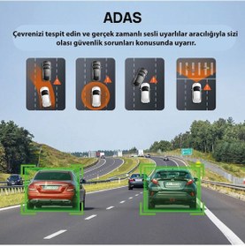 Resim 70mai Dash Cam A510 Araç Kamerası 