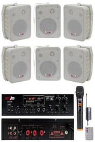 Resim Lastvoice Large Plus Paket-5 Hoparlör Ve Anfi Anons Ses Sistemi Seti 