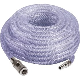 Resim Einhell Kompresör Hava Hortumu 9 Mm, 15 M (Kompresör Aksesuarı, 15 M Uzunluk, Iç Çap 9 Mm, R 1/4'' Iç Dişli, Pvc, Maks. Çalışma Basıncı 15 Bar) - 4138210 