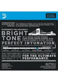 Resim D'addario Exl120 Super Light Elektro Gitar Teli 9-42 