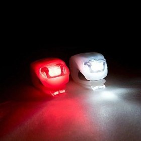 Resim ePhase 2'li LED Bisiklet Lambası Ön ve Arka Için Aydınlatma Seti 3 Modlu Çakarlı Işık 