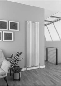 Resim Warma Focha Dikey Çelik Radyatör 510x1800 Beyaz Ral 9016 Gloss 80 