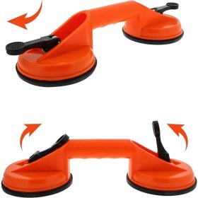 Resim Nublado Vantuz Cam Vantuzu Vakumlu Cam Fayans Ahşap Tutucu Taşıma Araba Kaporta Göcük Çektirme 2'li Plastik 