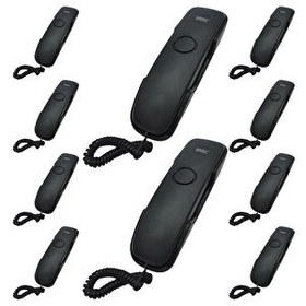 Resim Karel TM902 Kablolu Duvar Tipi Siyah Analog Telefon 10 Adet 