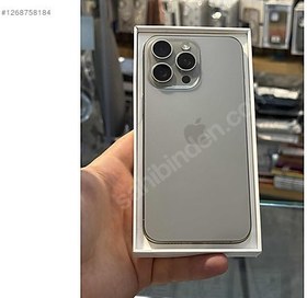 Resim Apple iPhone 15 Pro Max İkinci El TR | 256 GB | Natürel Titanyum 