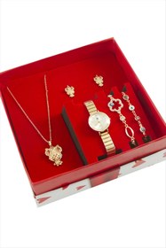 Resim Genel Markalar Metal Kol Saati Ve Takı Seti Kombini 