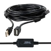 Resim Pazarcan Powermaster Pm-11955 Usb 2.0 Siyah Chipset 10 Metre Usb Uzatma Kablosu 