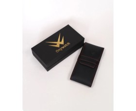 Resim One Watch El Yapımı Saffiano Dana Derisi Saat Kesesi - Saat Kutusu 
