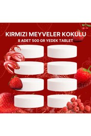 Resim Saban 4 Adet 2x500Gr - KIRMIZI MEYVELER - Nem Alıcı Rutubet Giderici Yedek Tablet 
