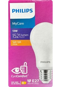 Resim 2 Adet Philips 13w Sarı Işık E27 Duylu Kalın Duy Led Ampul 