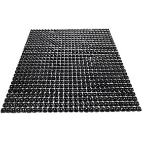 Resim MozaiKristaL Hobi ve Sanatsal çalışmalar için 10x10mm İnci, 31,5x31,5cm. Cam Mozaik. 