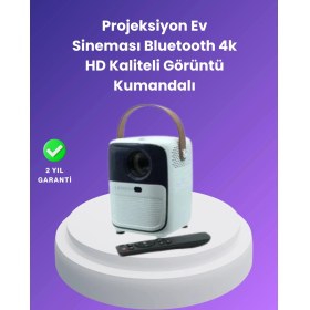 Resim Çoklu Giriş Destekli Projektör – Hdmı, USB ve Kulaklık Bağlantı Seçenekleriyle Geniş Uyumluluk 