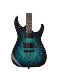Resim Esp Ltd Lm200dxntblb M-200dx Nt Blue Burst Elektro Gitar Sabit Köprü Mavi Burst 