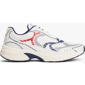 Resim Tommy Hilfiger Erkek Kalın Taban Çok Renkli Sneaker Çok Renkli 