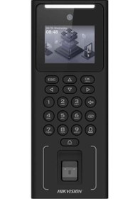 Resim Hıkvısıon Ds-k1t321mfwx Yüz Tanıma Ve Parmak İzi Kontrol Terminali 