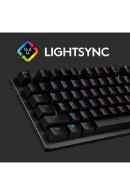 Resim logitech G512 Carbon Lightsync Rgb Gx Blue Switch Mekanik Oyun Klavyesi (Türkçe, Q) 