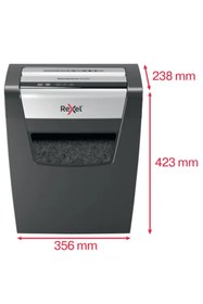 Resim Rexel Momentum X410 Siyah Mikro Kesim 30 Litre (300 Sayfa) 