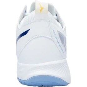 Resim Mizuno Wave Dimension Mıd Unisex Voleybol Ayakkabısı Beyaz / Mavi Çok Renkli 