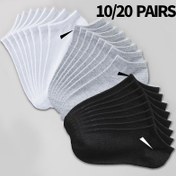 Resim 10/20 Çift Erkek Nefes Alabilir Çoraplar - Polyester-Spandex Karışımı, Hafif Örme, Düz Renk Minimalist Tasarım, Günlük Kullanım İçin Dayanıklı & Esnek, Her Gün Rahatlık, Basit Çorap Deseni 