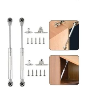 Resim Nifi Art 2 Adet Mobilya Dolap Kalkar Kapak Gazlı Hidrolik Piston 120N - Mobilya Makasları 