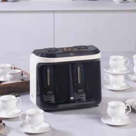 Resim Karaca Hatır Türk Kahve Makinesi Közde Türk Kahvesi Aromalı Türk Kahvesi 10 Fincan Kapasite Bol Köpük+ Onerous Tartı 