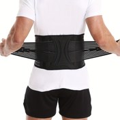 Resim Ayarlanabilir Elastik Bel Desteği Kemer, Nefes Alabilen File ve Ayarlanabilir Askılar - Fitness, Egzersizler, Spor Salonu için Duruş Düzeltici, Rahatlık ve Destek için Nefes Alabilen Tasarım, Bel Eğitmeni, Duruş Düzeltici, Dayanıklı Kumaş 