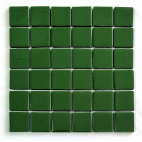 Resim MozaiKristaL Tüm yüzeyler için 50x50cm. Yeşil, 31,5,5x31,5cm. Fileli Cam Mozaik. ( 5 File Karo=0,5m2 Fiyatıdır ) 