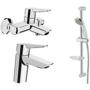Resim Artema Solid S Banyo Batarya + Solo C Sürgülü El Duş Seti 