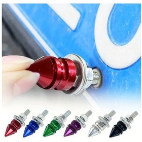 Resim Turcoshop11 4 Adet Gri Plaka Vidalı Bağlantı Kiti Paslanmaz Çelik Otomobil Kamyon Motosiklet 