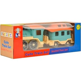 Resim Let's Be Child Sevimli Yolcu Treni Seti 