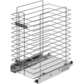 Resim Starax Krom Gizli Raylı Çamaşır Sepeti (S-8057-C) 