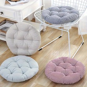 Resim Yuvarlak Zemin Minderi, Kalınlaştırılmış Sandalye Minderi, Tatami Oturma Minderi ve Keten Yuvarlak Oturma Minderi, %100 Polyester Dokuma, Sadece Elde Yıkama, Çoklu Renk Mevcuttur 