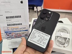 Resim Apple iPhone 16 Pro İkinci El TR | 128 GB | Siyah İkinci El 18 AY GARANTİLİ IPHONE 16 PRO 128GB SİYAH HATASIZ PİL : % 100 :)