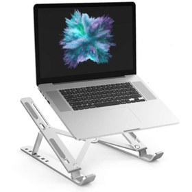 Resim KLASİST Macbook Laptop Bilgisayar Standı Notebook Özel Yükseltici Stand Tablet Tutucu Ayarlı Metal 