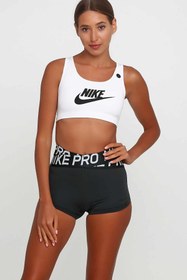 Resim Nike Swoosh Futura Bra Kadın Bra Sporcu Sütyeni 899370-100-BEYAZ 