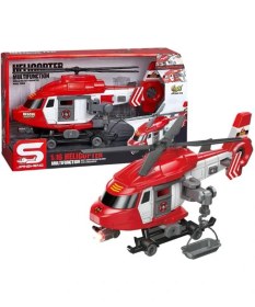 Resim Ctoy Ctoys Kurtarma Helikopteri Kırmızı JS128A 