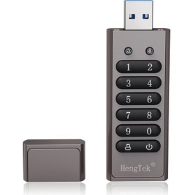 Resim 64GB 256-BIT Şifreli USB Sürücü Parola Güvenli Flash (Yurt Dışından) 