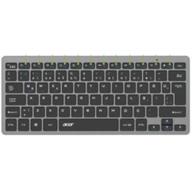 Resim ACER Okr220 Siyah Multidevice Dual Mode 2.4Ghz Bluetooth Klavye Smart Tv - Android 